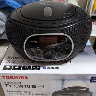 トウシバ(東芝)の東芝　 CDラジオ　Bluetooth搭載  TY-CW10(ラジオ)