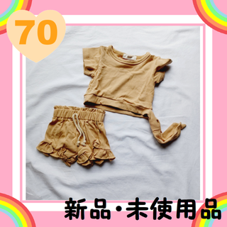 子供服 ハーフパンツセットアップ　70cm(その他)