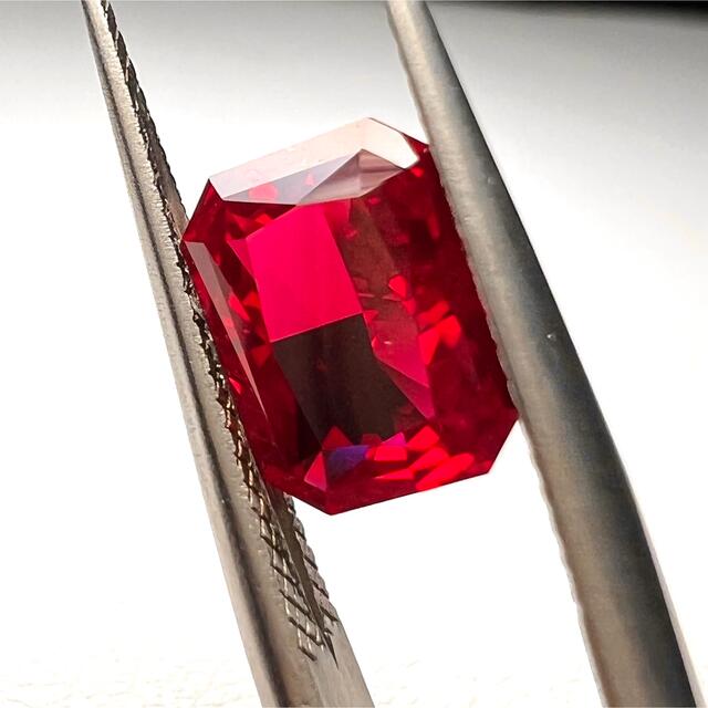 再結晶ルビー ピジョンブラッド相当 2.36ct ジュエリールース