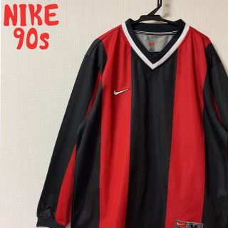 希少　ナイキ　NIKE ストライプ　ロンT 90s(Tシャツ/カットソー(七分/長袖))