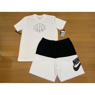 ナイキ(NIKE)のNIKE Tee/SHORT PANTS SETUP【L】(ショートパンツ)