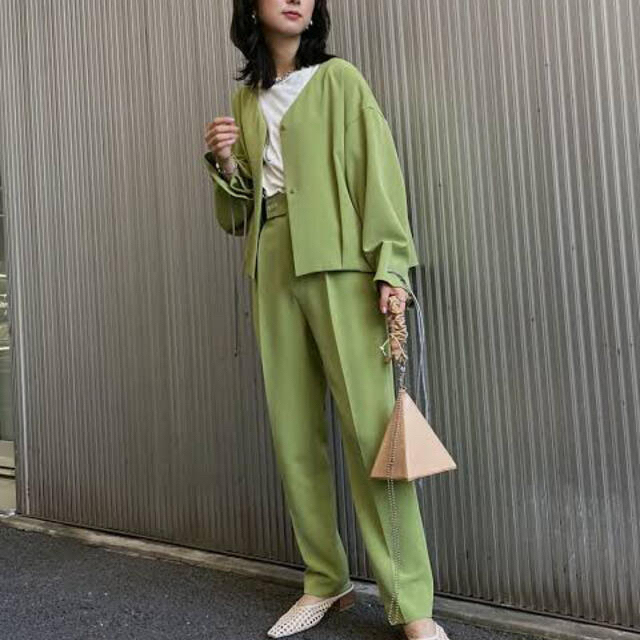 クマパック Ameri - Ameri Vintage KNOT SLEEVE JACKET ベージュ の