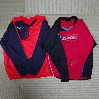 プーマ(PUMA)のPUMA ピステ(厚手)&LOTTOピステ(薄手) 二枚セット 150cm(ウェア)