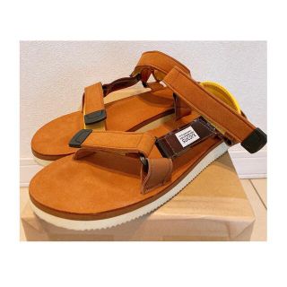 スイコック(suicoke)のSUICOKE スイコック　サンダル　キャメル　ブラウン(サンダル)