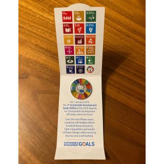 サンリオ(サンリオ)のハローキティ　SDGs　国連公式ラペルピン　バッジ(ブローチ/コサージュ)