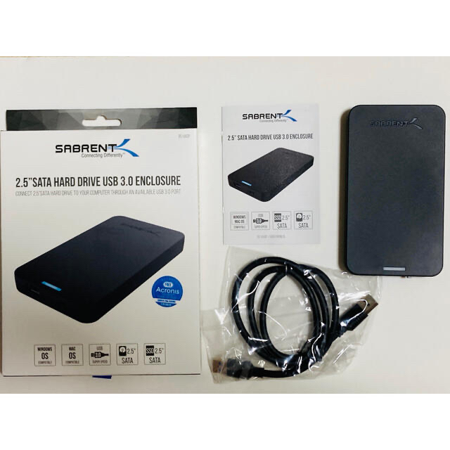 SSHD 外付け USB3.0 ハイブリッド 1000GB 1TB 新品 ケース