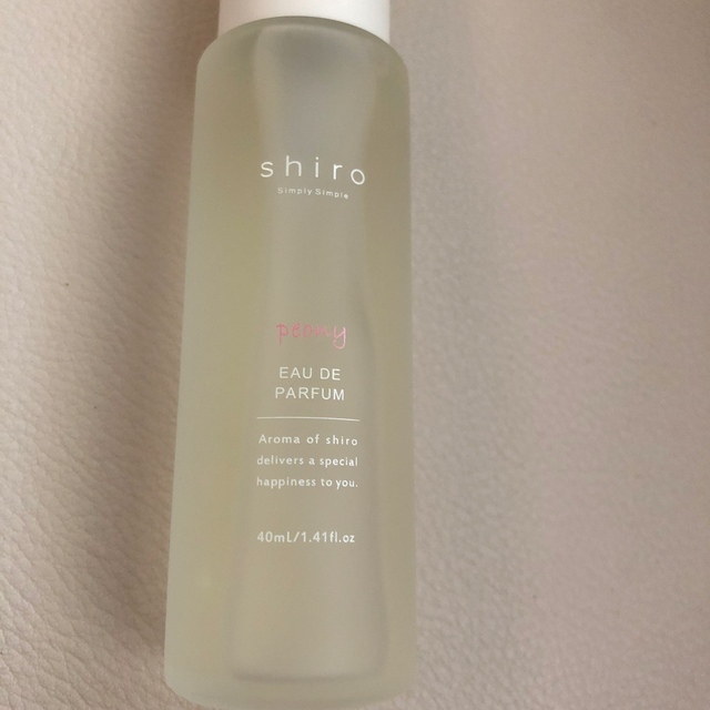 shiro シロ　ピオニーオードパルファン40ml SHIRO peony