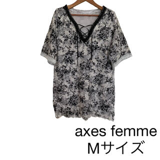 アクシーズファム(axes femme)のaxes femme レースチュニック(チュニック)