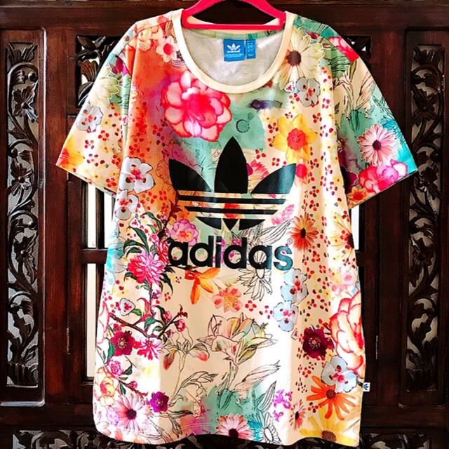 adidas - アディダス ファーム フローレラ 花柄 Tシャツ ジャージ