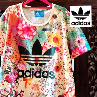 アディダス(adidas)のアディダス ファーム フローレラ 花柄 Tシャツ ジャージ タンクトップ (Tシャツ(半袖/袖なし))