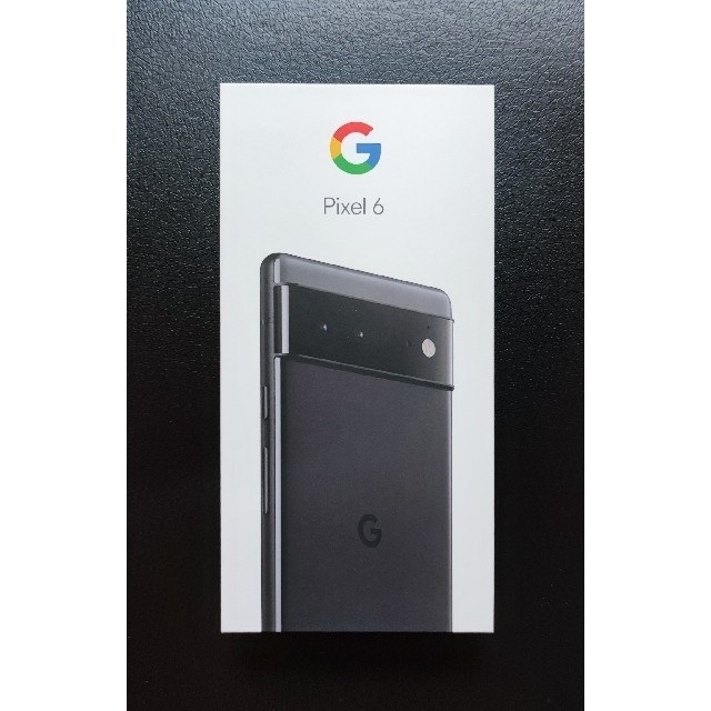 Google pixel6 128 Stormy Black SIMフリーのサムネイル
