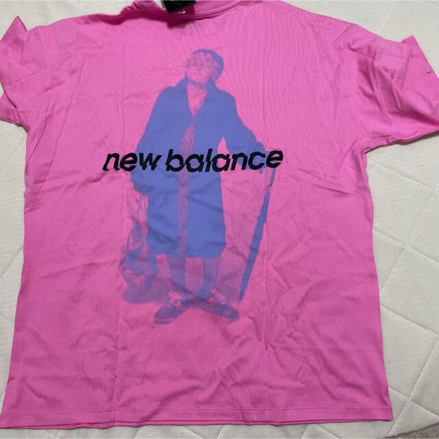new balance Tシャツ Lサイズ　レディース レディースのトップス(Tシャツ(半袖/袖なし))の商品写真