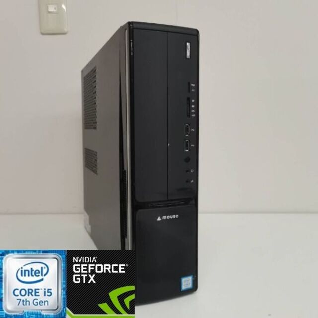 省スペース型】ゲーミングPC Core i5 16GB GTX1050-