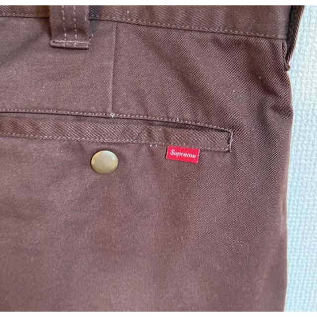 Supreme(シュプリーム)の22ss Supreme work pant brown 34 メンズのパンツ(ワークパンツ/カーゴパンツ)の商品写真