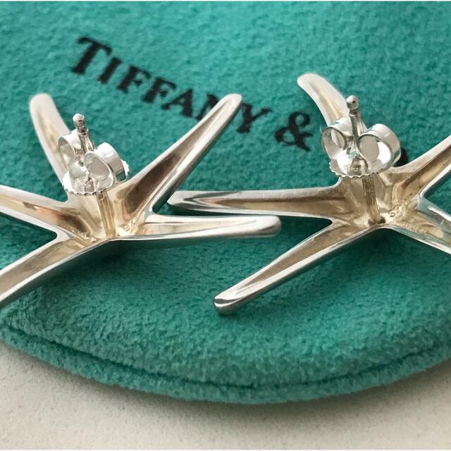 Tiffany ボリュームヒトデ スターフィッシュ ピアス希少