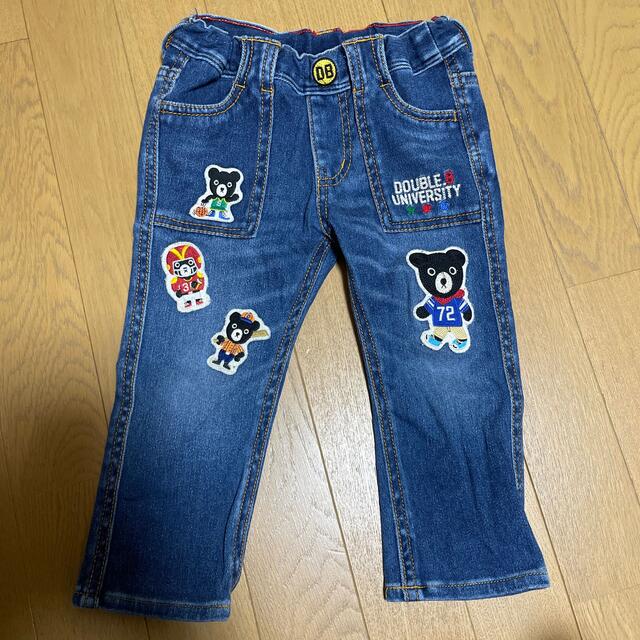 DOUBLE.B(ダブルビー)の⭐️ ミキハウス ダブルB ズボン サイズ90 美品⭐️ キッズ/ベビー/マタニティのキッズ服男の子用(90cm~)(パンツ/スパッツ)の商品写真