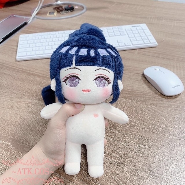 U⑧5 ナルト ヒナタ 好き 人形 ドール ぬいぐるみ 20センチ 着せ替え