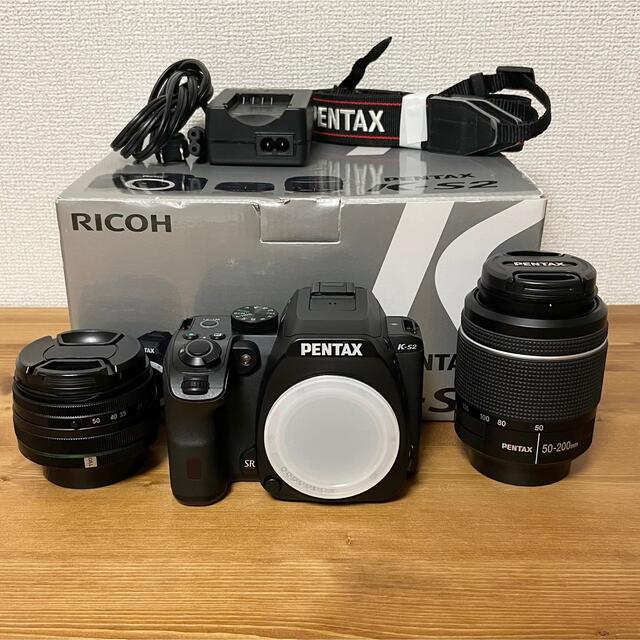 Pentax ks2 一眼レフ カメラ 単焦点 望遠レンズキットカメラ