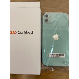 アイフォーン(iPhone)の専用　iPhone 11 グリーン　64 GB SIMフリー　整備品(スマートフォン本体)