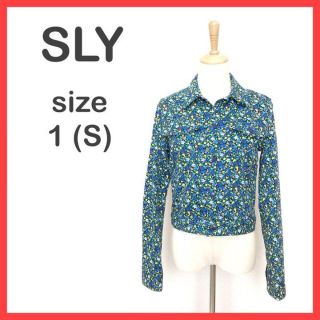 スライ(SLY)のSLY スライ 小花柄シャツ ジャケット アウター 長袖 花柄 コットン S(その他)