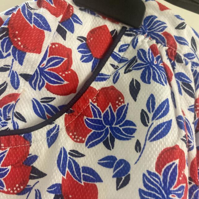PETIT BATEAU - プチバトー100.110☺︎レッドレモン柄スカート