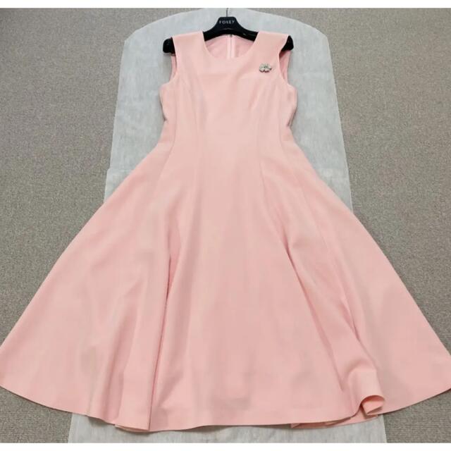 FOXEY(フォクシー)のフォクシー★2022最新 "LINNA DRESS"🌸40 レディースのワンピース(ひざ丈ワンピース)の商品写真