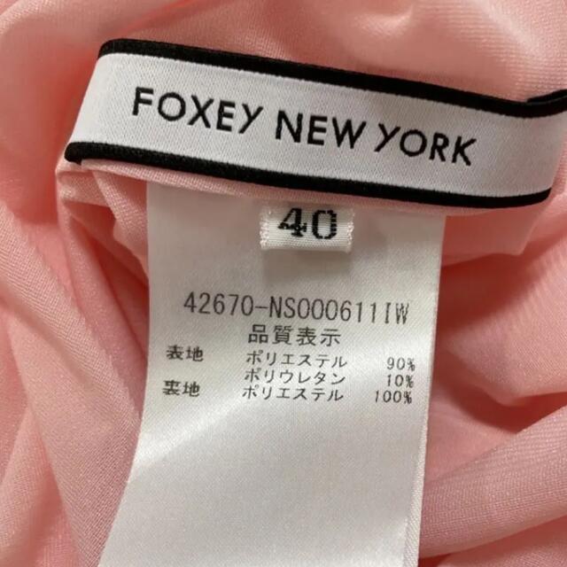 FOXEY(フォクシー)のフォクシー★2022最新 "LINNA DRESS"🌸40 レディースのワンピース(ひざ丈ワンピース)の商品写真