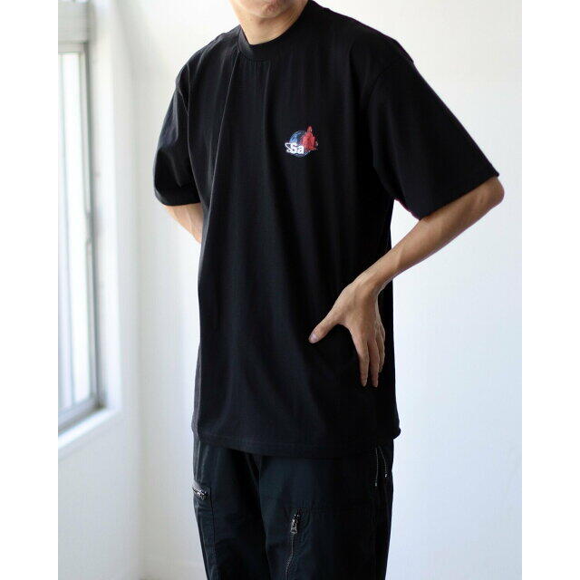 【BLACK】SauRas Being * BEAMS T / 別注 Earth Tシャツ 1