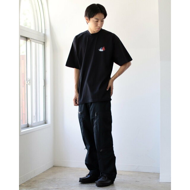 【BLACK】SauRas Being * BEAMS T / 別注 Earth Tシャツ 2