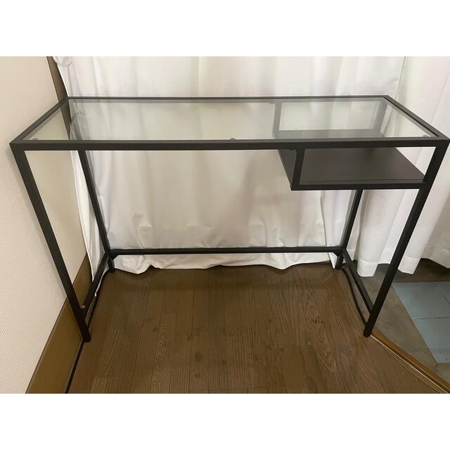 【IKEA美品】ヴィットショー ラップトップテーブル ブラック