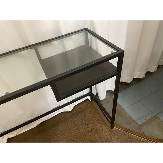 【IKEA美品】ヴィットショー ラップトップテーブル ブラック 1