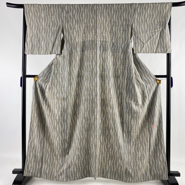 最高の品質 名品 小紋 162cm 【中古】 正絹 66cm 着物 最高の品質 名品 小紋 162cm 【中古】 正絹 66cm 着物