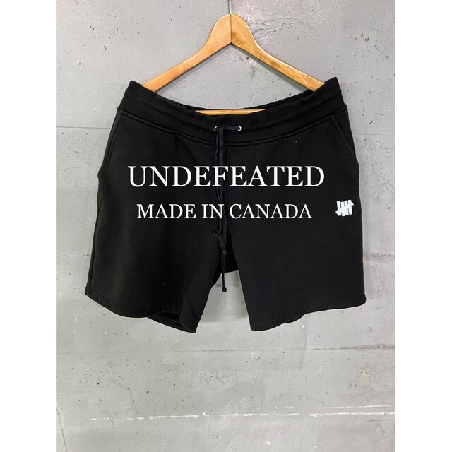 UNDEFEATEDスウェットショートパンツ！カナダ製！BEAMS