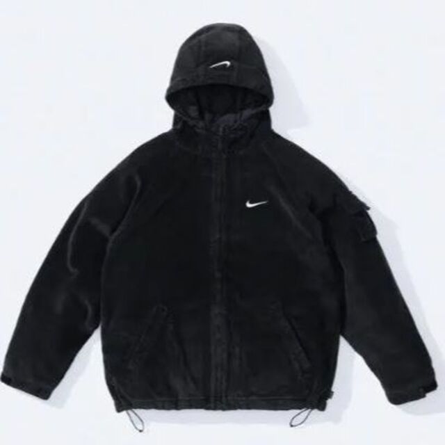 BlackサイズSupreme Nike Arc Corduroy Hooded Jacket