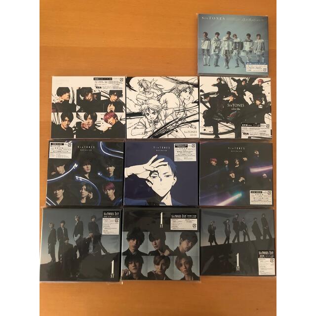 最大5万円OFFクーポン! SixTONES アルバム シングル CD 10枚セット