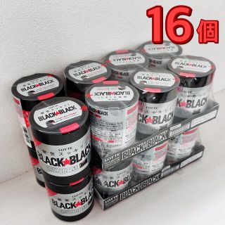 ロッテ　ブラックブラック　ワンプッシュボトルガム　16個(口臭防止/エチケット用品)