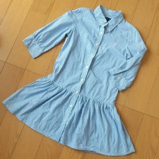 ラルフローレン(Ralph Lauren)の【ゆ様専用】ラルフローレン シャツワンピース 130 8歳(ワンピース)