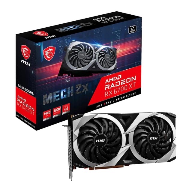 MSI RX6700XT MECH 2X 12G OC Radeon