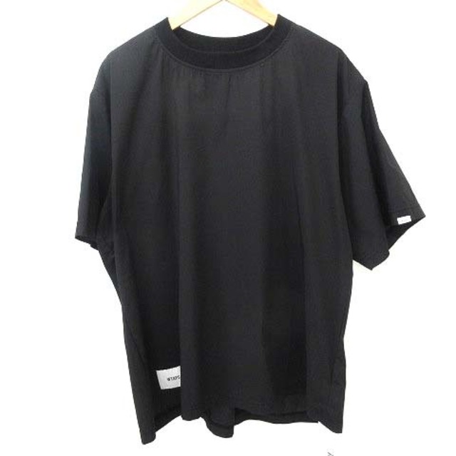 ダブルタップス 21SS Tシャツ 半袖 コットン ナイロン混 03 L 黒