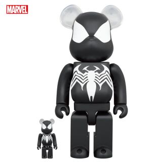 ベアブリック(BE@RBRICK)のBE@RBRICK SPIDER-MAN BLACK COSTUME 400%(その他)