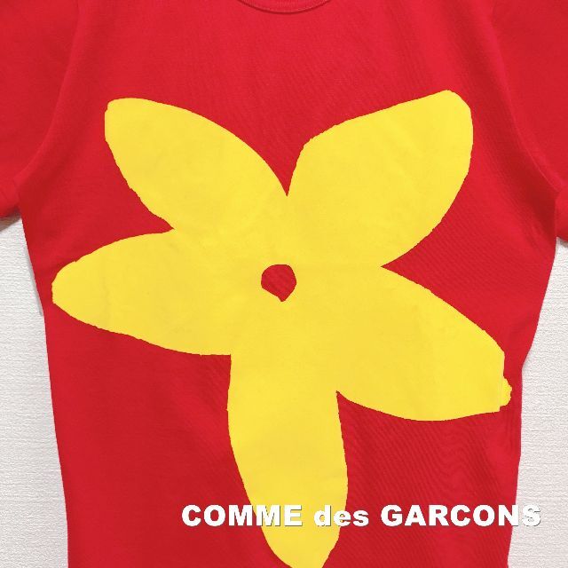 COMME des GARCONS(コムデギャルソン)の【COMME des GARCONS】FLOWERS Tシャツ タグ付未使用 レディースのトップス(Tシャツ(半袖/袖なし))の商品写真