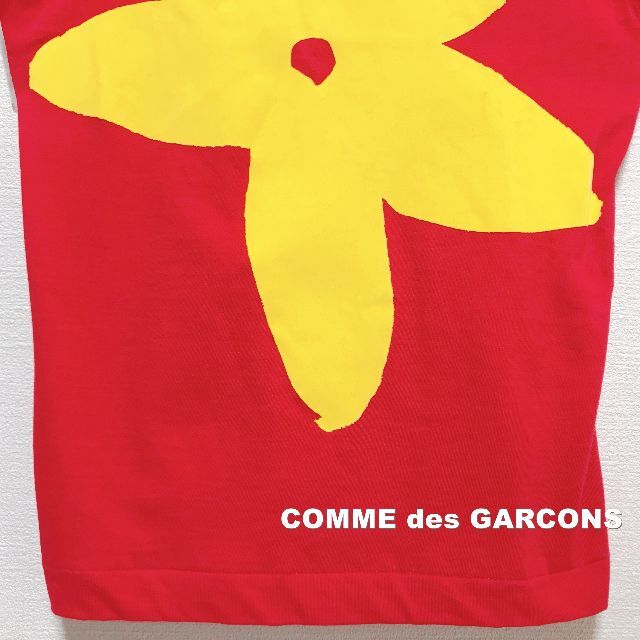 COMME des GARCONS(コムデギャルソン)の【COMME des GARCONS】FLOWERS Tシャツ タグ付未使用 レディースのトップス(Tシャツ(半袖/袖なし))の商品写真
