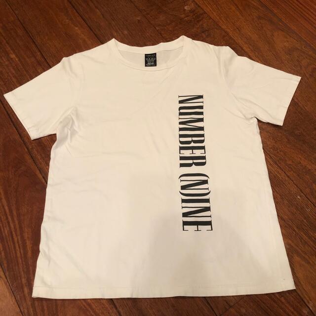 NUMBER (N)INE(ナンバーナイン)のナンバーナイン　希少　人気ロゴ　ホワイト メンズのトップス(Tシャツ/カットソー(半袖/袖なし))の商品写真