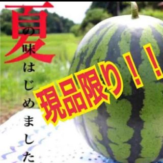 訳あり☆日焼け跡あり果肉秀品中身よし◎お買得！西瓜の匠西瓜(4L~特大)(フルーツ)