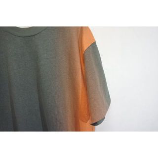 美品 20SS AURALEE BIOTOP グラデーションTシャツ 921L▲