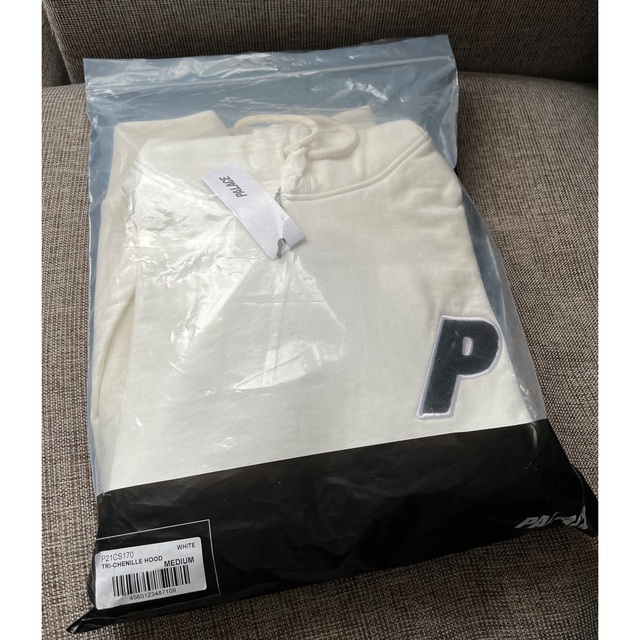 PALACE TRI-CHENILLE HOOD WHITE  MEDIUM