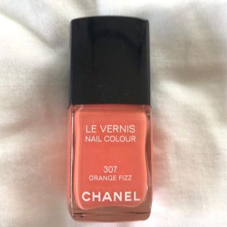 シャネル(CHANEL)のシャネル　ネイルエナメル　ピンク　ヴェルニ　307 orange fizz(マニキュア)