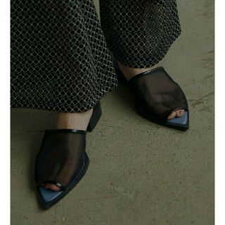 アメリヴィンテージ(Ameri VINTAGE)のAMERI MEDI EDGE SOLE SHEER SANDALS(サンダル)