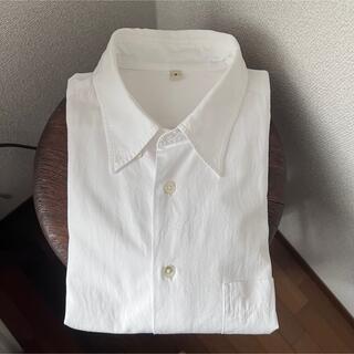 ムジルシリョウヒン(MUJI (無印良品))の◉MUJI LABO無印良品　ホワイト高密度ポプリンBDシャツ(シャツ)