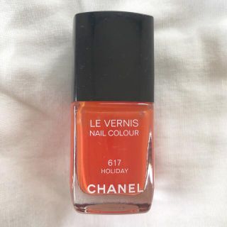 シャネル(CHANEL)のシャネル　ネイル　ヴェルニ　オレンジ　617 holiday(マニキュア)